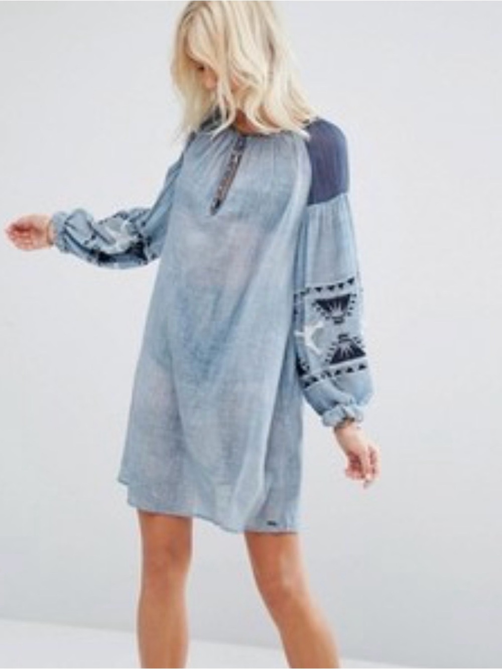 Scotch & Soda Boho  Embroidered  Dress Cover Up Size P